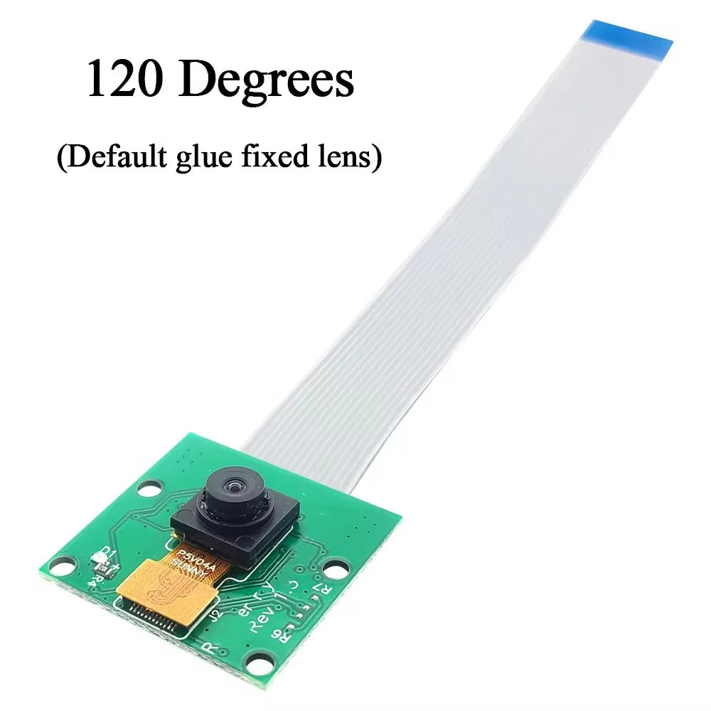 Camera Module OV5647 for Raspberry Pi 3 Model B+ 3B 4B HD 5MP 1080P AF 65 120 Degrees Auto Focus Webcam Video