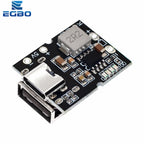 Type-C USB 5V 2A Boost Converter Step-Up Power Module Lithium Battery Charging Protection Board  LED Display USB For DIY Charger