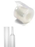 Φ1.6mm to Φ50mm Heat Shrink Tubing-3:1 Ratio Dual Wall Adhesive Lined Shrinkable Wire Wrap Tube Waterproof Industrial Clear