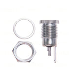 10pcs/LOT DC099 5.5 mm x 2.1mm DC Power Jack Socket Female Panel Mount Connector Metal DC-099 Open Hole 11MM 5.5*2.1 5.5*2.5