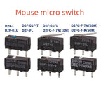 3/10Pcs Original D2FC micro switch D2FC-F-7N 10m20m OF D2FC-F-K (50M) 60MN D2F D2F-F D2F-01 D2F-01L D2F-01FL D2F-01F-T D2F-F-3-7