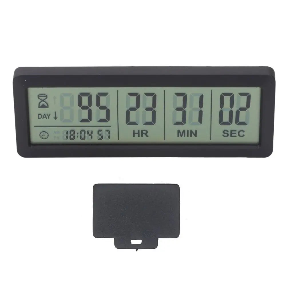 999 Days Digital Countdown Timer Reusable Digital Display Countdown Clock Time Management Electronic Count Down Clock Home Use