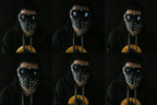 Game Watch Dog Masks Wrench Marcus LED Light Mask Eyes Changeable Cosplay Mask for Man Adult Halloween Party Carnival Masquerade
