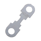 New 10Pcs 30A-150A 32VDC Small Fuse Sheet Automotive Car Flat Zinc Sheet For Car Fuse Round Hole Insert Fuse Auto Parts