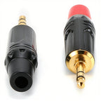 4/10/20PCS cable small three-core plug 3.5mm male Jack plug headphone  stereo/mono wire diameter