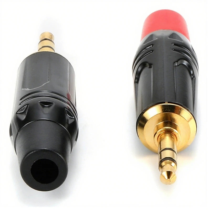 4/10/20PCS cable small three-core plug 3.5mm male Jack plug headphone  stereo/mono wire diameter