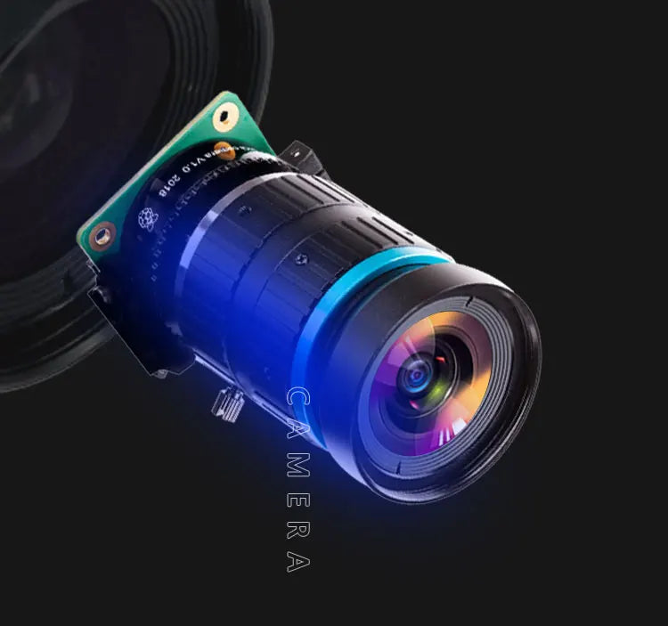 Raspberry Pi High Quality HQ Camera Module 12.3MP IMX477 sensor support for C- and CS-mount lenses