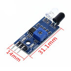 1-100pcs IR Infrared Obstacle Avoidance Sensor Module for Arduino Diy Smart Car Robot Reflective Photoelectric 3PIN