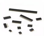 10Pcs 1.27 Single Row Pin Female Header Socket Pitch 1.27mm 1*2P 3P 4P 6P 8P 12P 15P 20P 40P 50P 1x40Pin Connector For Arduino