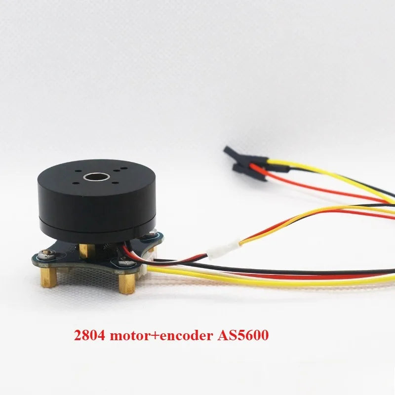 2804 DC Brushless Motor Neodymium Magnetic BLDC Hollow Shaft Infinite Outer Rotor Yuntai Motor FOC