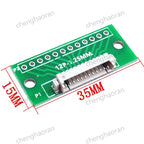 1/2/5/10pcs 1.25MM Pitch 4/6/8/10/12 FPC/FFC Adapter Connector 1.25 to 2.54 Circuit Board Horizontal Terminal Socket Test Board