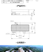 High Precision Infrared SF6 Sensor NDIR Sulfur Hexafluoride Gas Concentration Detection Power SF6 Detector Probe