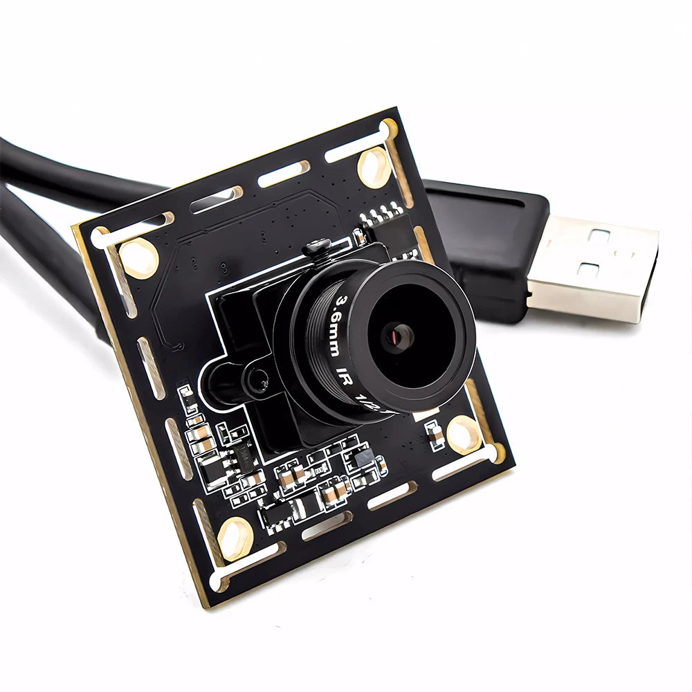 WGWK USB Camera Global Shutter 1080P 90FPS 720P 120FPS 3.6mm Without Blur M12 Lens AR0234 Board High Frame Rate Camera Module