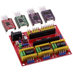New CNC Shield V3 V4 Engraving Machine / 3D Printer / + A4988/DRV8825 Driver Expansion Board for Arduino DIY Kit