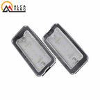 2x Fits For Fiat 500 / Abarth 500 2007-2020 CANbus Xenon White Led Number License Plate Lights