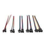 5 Pairs 2/3/4/5/6pin Led Connector Male/female JST SM 2 3 4 5 Pin Plug Connector Wire Cable for Led Strip Light Lamp Driver CCTV