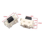 50PCS 2X4 Mini With Pillar Side Press Type Tact Switch 2*4*3.0/3.2/3.3/3.4/3.5/3.8/4.0mm DC12V 50mA Tablet MP3 Accessories