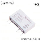 4P HF49FD Relay HF49FD-005 012 024 1H11 4Pin 5A Relays DC 5V 12V 24V HF49FD-005-1H11 HF49FD-012-1H11 HF49FD-024-1H11