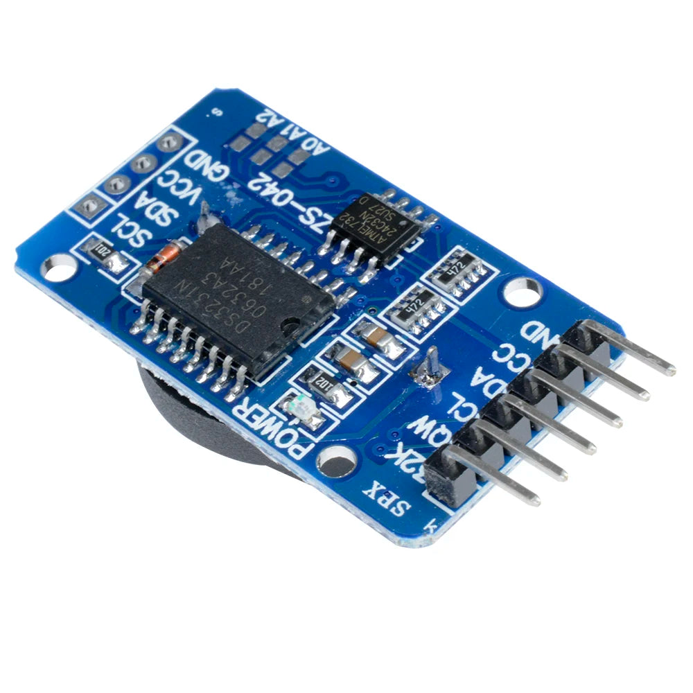 5PCS DS3231 AT24C32 IIC Module Precision RTC Realtime Clock Module AT24C32 ZS042 for Arduino Memory Module
