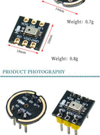 1-50PCS INMP441 omnidirectional microphone module MEMS high-precision and low-power I2S interface supports ESP32 module