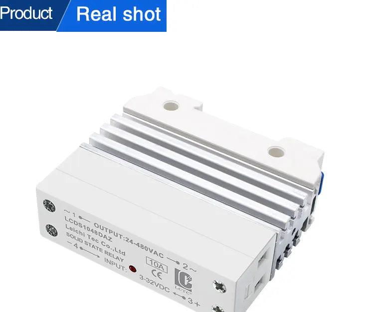 LCTC DIN Rail Mounted Relay SSR Slim Solid State Relay With Heat Sink DC Control AC 10A 25A 40A 50A 60A 80A Industrial Relay