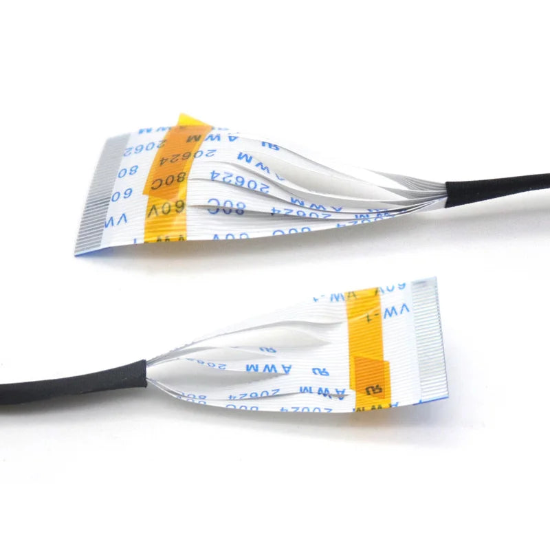 0.5mm Flexible Flat Cable FPC FFC AWM 20624 80C 60V VW-1 A/B-Type Various Pin Counts 22/24/26/30/34/36/38/40 for Electronics