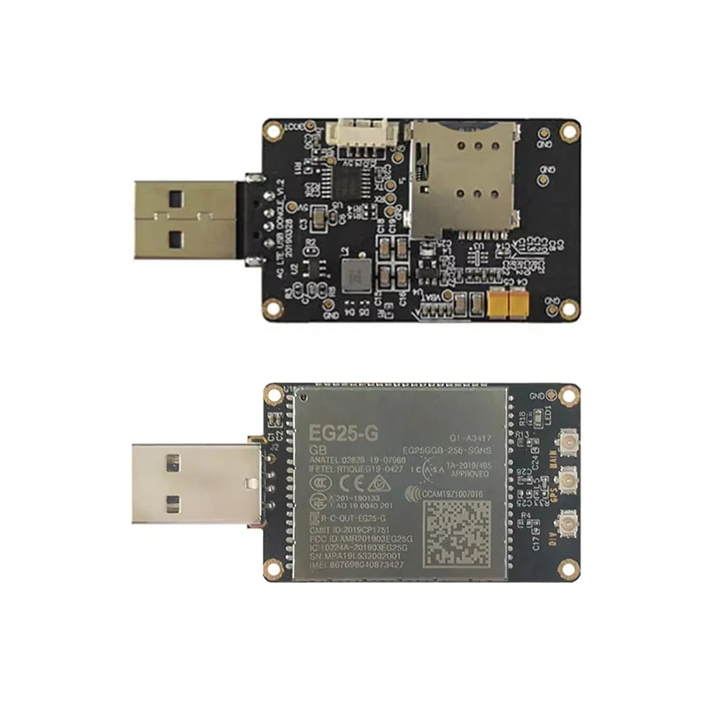 4G USB Dongle LTE Cat4 Module EC25 Series EC25-E EC25-EU EC25-EUX EC25-J EG25-G EC25-AF EC25-AU EC25-EC Modem Board TTL Uart