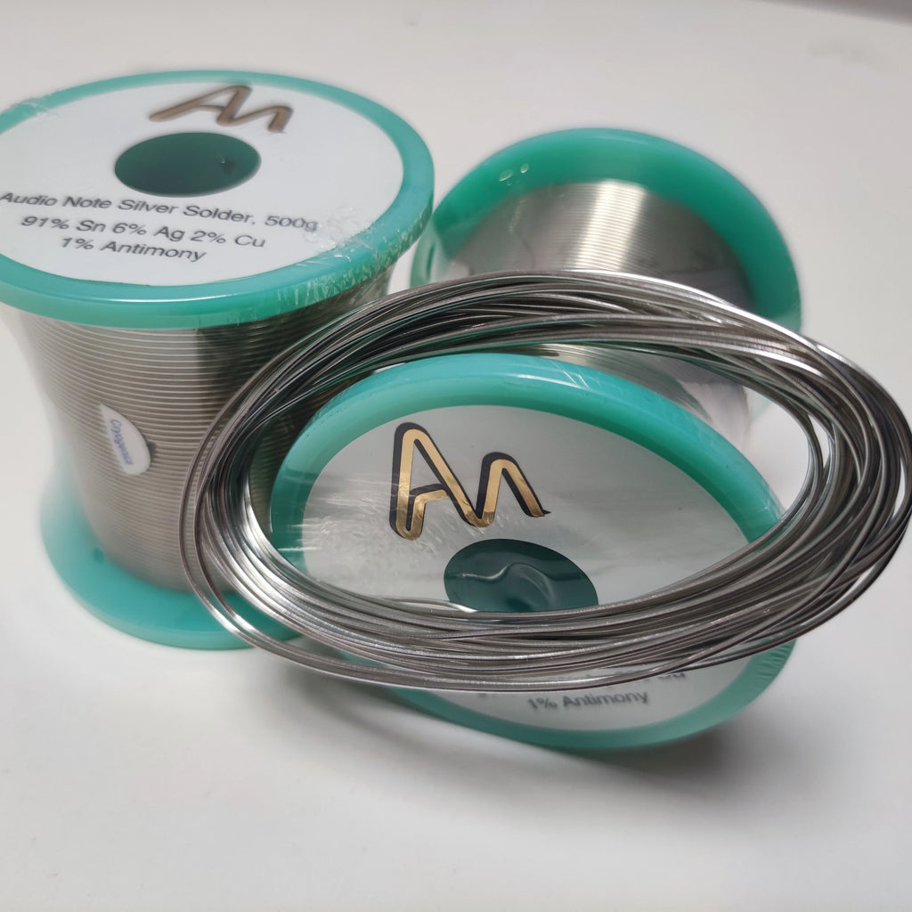 UK Audio Note Silver 6% Solder Wire Audiophile Audio Headphones Audio DIY Lead-Free Environmental Tin Wire 1.0mm Wire Diameter