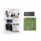 DIY Electronic Kit LED 4 Digital Tube Clock Four-digit  Time Display Electronic Component Fun Soldering Assembly DC 3.7V-5.5V