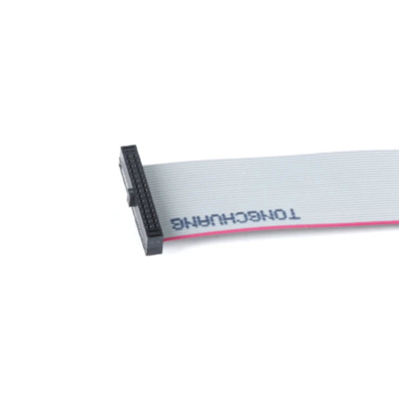 2PCS 1.27MM pitch FC-6/8/10/14/16/20/40/50 PIN 20CM JTAG ISP DOWNLOAD CABLE Gray Flat Ribbon Data Cable FOR DC3 IDC BOX HEADER