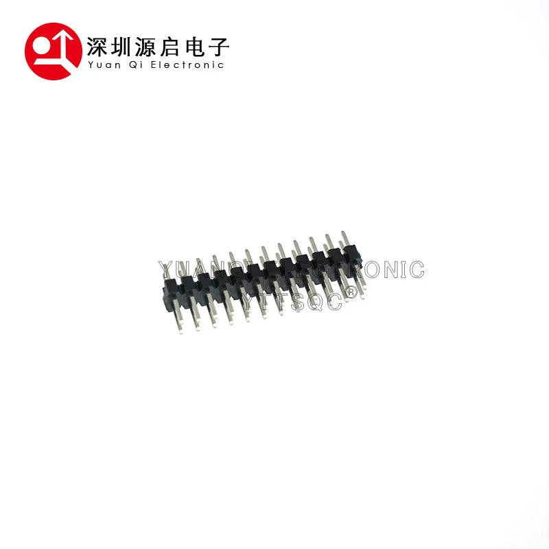 1.27mm 1.27 Double Row Male 2~40P Breakaway PCB Board Pin Header Connector Strip Pinheader 2*3/4/5/6/7/8/10/12/15/20/40p 2-50P