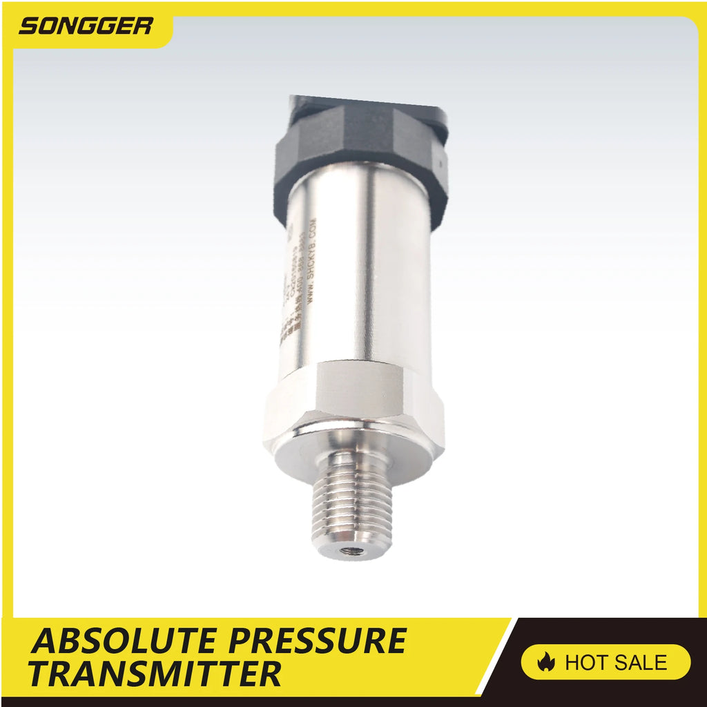 Absolute Pressure Transmitter HTP-300 RS485 4-20mA 0-5V 0-10V Modbus Vacuum Sensor High Accuracy IP65 Barometric Transmitter