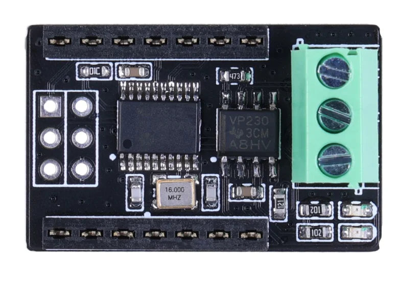 Seeed XIAO RP2040 CAN Bus Breakout Board for XIAO and QT Py, CAN-BUS Shield MCP2515 controller, SN65HVD230 transceiver chip