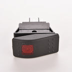 1PCS 20A 12V DC SPST 3Pin ON OFF Waterproof Marine Switch Rocker Single LED Bar Rocker Toggle Switch LED Light Car Boat