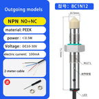 BXUAN Capacitive Contact Liquid Level Sensor, Lubricating Grease Adhesive Oil Level Sensor, Proximity Switch