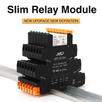 Din Rail Slim Relay Module 41F-1Z-C4-1 Integrated PCB Mount Power Relay With Relay Holder  Relay Socket 6.2mm