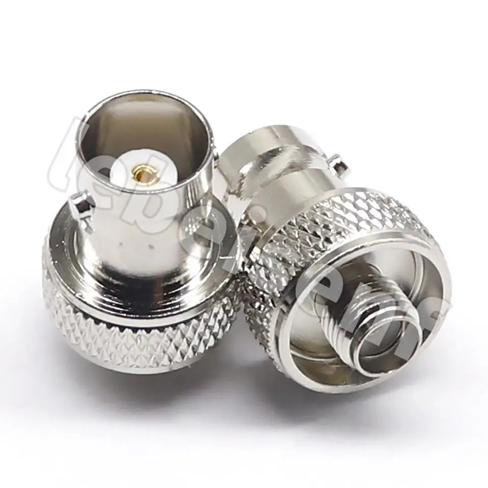 1pcs Radio Frequency Adapter BNC (Q9) Female to SMA Male Adapter BNC/SMA-KJ Disc Nickel Plated