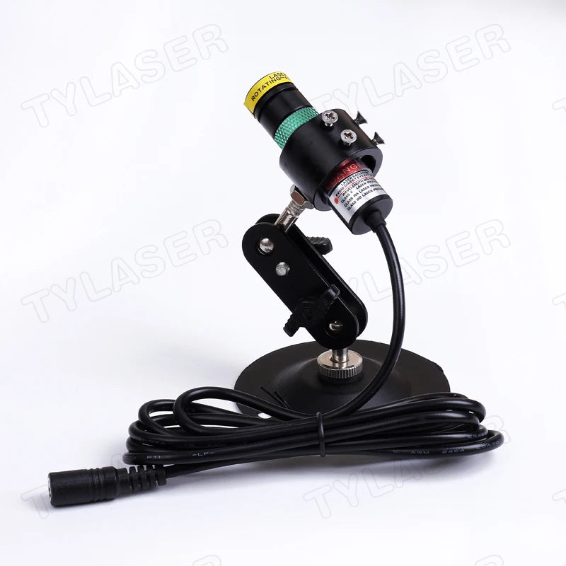 Focusable 18x65mm 520nm Green Dot Laser Module Diode for Heat Press Screen Printing Alignment Sawmill Wood Fabric Cutting Cutter