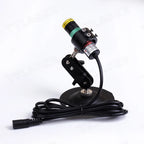 Focusable 18x65mm 520nm Green Dot Laser Module Diode for Heat Press Screen Printing Alignment Sawmill Wood Fabric Cutting Cutter