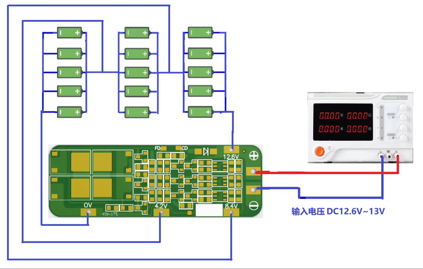1-10Pcs 3S 20A Li-ion Lithium Battery 18650 Charger Protection Board PCB BMS 11.1V 12V 12.6V Cell Charging Protecting Module