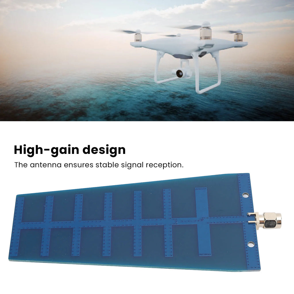 WiFi Directional PCB Yagi Antenna 12dBi Lightweight 2.4GHz WiFi Directional Yagi Antenna Wide Compatibility for Wireless Card