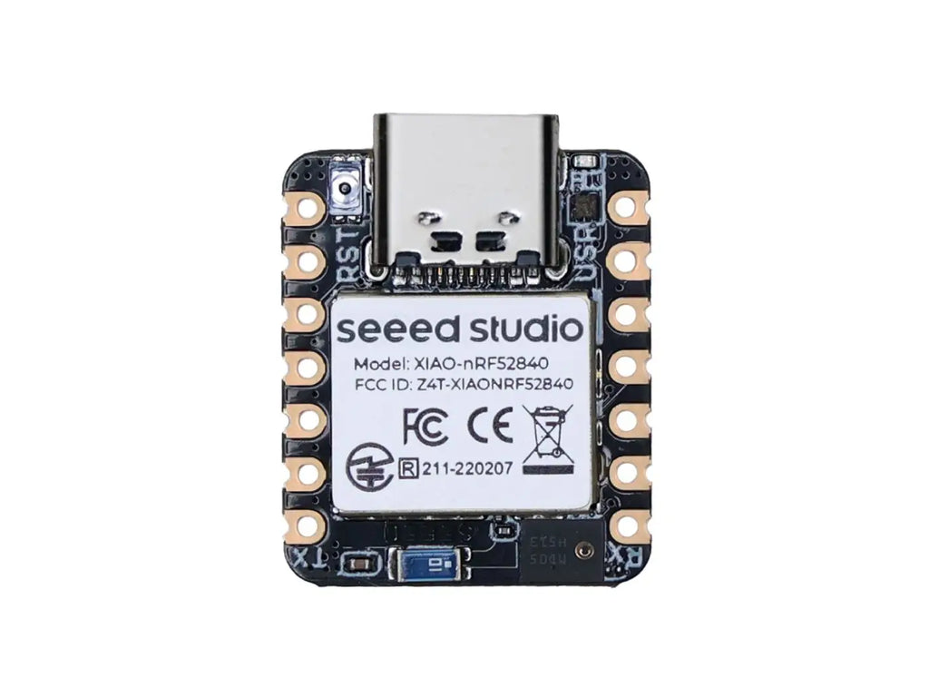 Seeed Studio XIAO nRF52840 Sense XIAO BLE Sense Dev Board,  64MHz, digital microphone and 6-axis IMU, IoT TinyML AI application