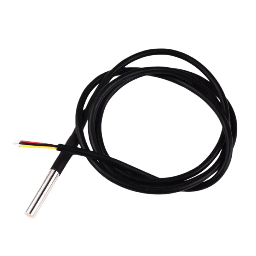 8-1pcs，1PCS DS18B20 Waterproof Thread Temperature Probe Temperature Sensor Stainless Steel Package 1/2/3/5/10Meter For Arduino