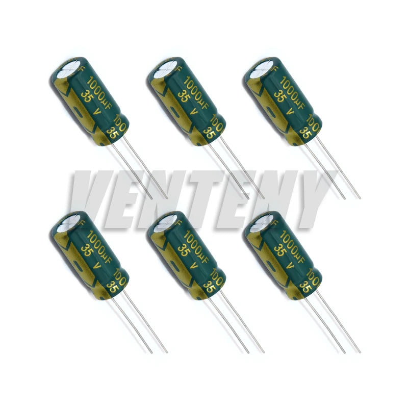 10pcs/lot Low ESR/Impedance high frequency 25V 35v 50v 1000UF aluminum electrolytic capacitor Tolerance 20%