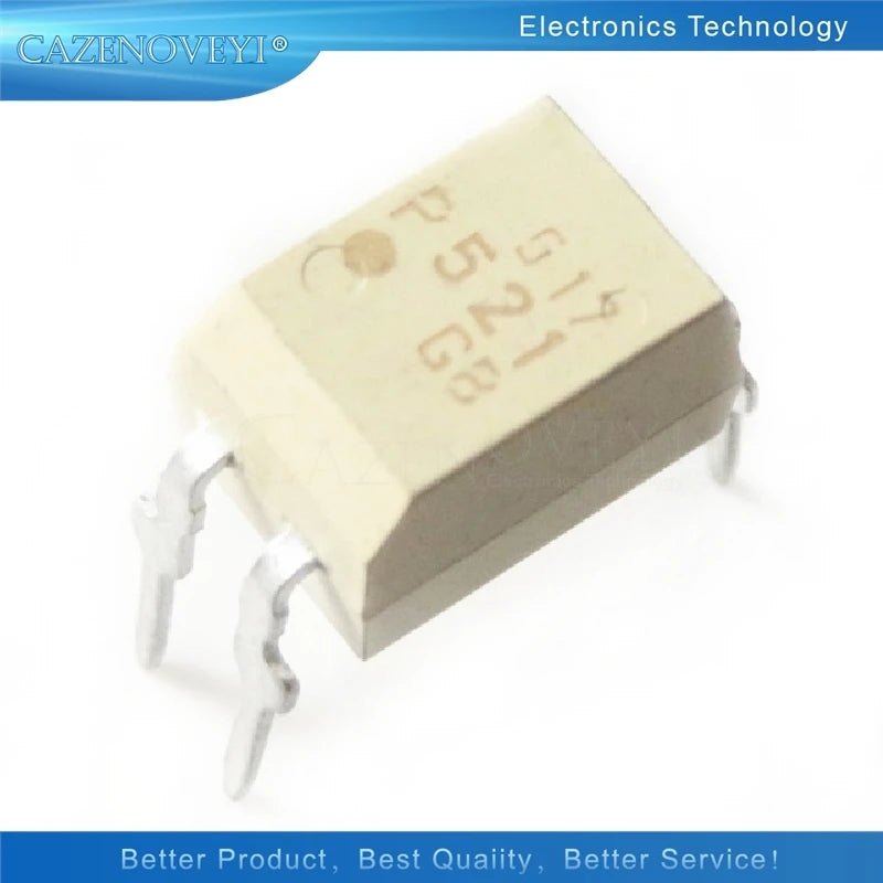 10pcs/lot TLP521-1GB TLP521-1 TLP521 P521 DIP-4 SMD-4 Optocouplers In Stock