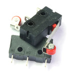 5Pcs Limit Switch Roller Lever Arm Spdt Snap Action 1no 1nc Hinge Easy Installation Long Life Electronic Equipments