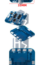 LiFePO4 BMS 4S 3.2V 12.8V 10A Battery Protection Board for 18650 Cells 3.6V 14.4V Charger Module/Overcharge/Discharge Protection