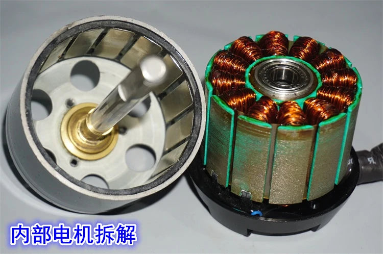 Top-Quality 24V Imported Electric Skateboard Motor 56mm Diameter 130KV Brushless Motor with External Rotor and Hall Sensor