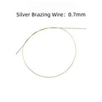 Silver Solder Wire & Sheet Kit High Medium Low Temp for Jewelry Making Repair DIY Craft Ring Bracelet Welding Supplies Gift