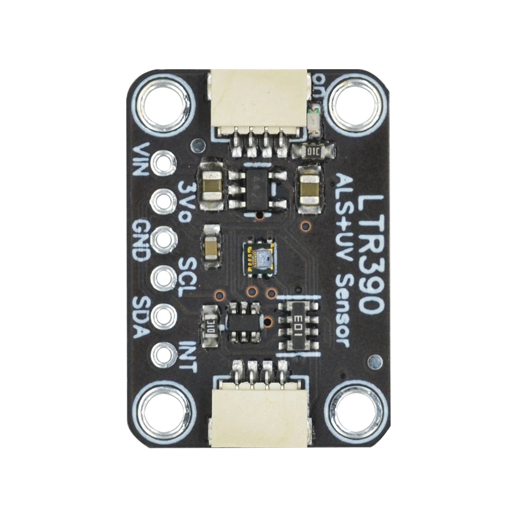LTR390 280nm 430nm UV Gravity Light Sensor Support I2C UART 3.3 V 5V for Light Intensity Detection Weather Experience